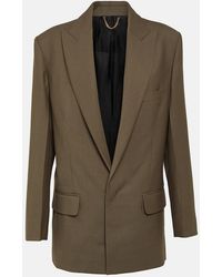 Victoria Beckham - Single-Breasted Blazer - Lyst