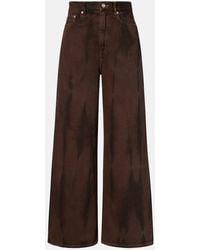 Ganni - Jean Ample A Taille Haute - Lyst