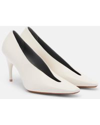 Balenciaga - Duchesse Leather Pumps - Lyst