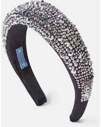 Prada - Crystal-embellished Headband - Lyst