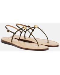 Amanu - Naivasha Leather Thong Sandals - Lyst