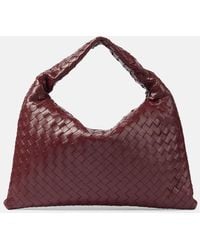 Bottega Veneta - Hop Small Leather Shoulder Bag - Lyst