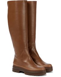 Max Mara Beryl Leather Knee-high Boots - Brown