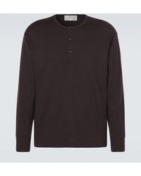 Studio Nicholson - Kuyto Wool Henley Shirt - Lyst