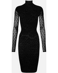 Wolford - Minikleid Aus Strick - Lyst