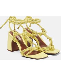 Zimmermann - Rope Leather Sandals - Lyst