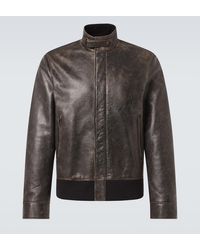 The Row - Edrice Leather Jacket - Lyst