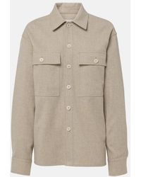 Jil Sander - Virgin Wool Overshirt - Lyst