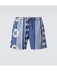 Loewe - Paula's Ibiza Printed Swim Trunks - Lyst