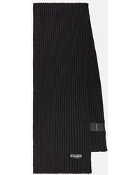Ann Demeulemeester - Thonis Knitted Wool Scarf - Lyst