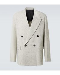 Bottega Veneta - Double-Breasted Blazer - Lyst