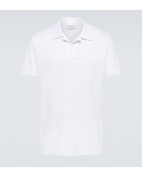 Gabriela Hearst Jaime Cotton Polo Shirt - White