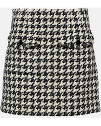 Veronica Beard - Adriel Houndstooth Miniskirt - Lyst