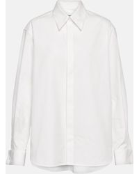 Saint Laurent - Cotton Poplin Shirt - Lyst