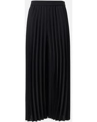 JOSEPH - Anvers Airy Plisse Cropped Culottes - Lyst
