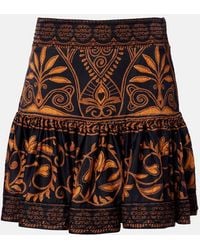 FARM Rio - Bestickter Minirock Cornely Ainika - Lyst