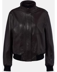 Nour Hammour - Rios Leather Jacket - Lyst