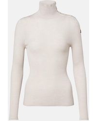 Moncler - Turtleneck Virgin Wool Sweater - Lyst