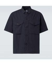 C.P. Company - Camisa En Popelin De Algodon - Lyst