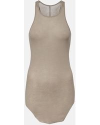 Rick Owens - Cotton Jersey Tank Top - Lyst