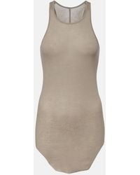 Rick Owens - Cotton Jersey Tank Top - Lyst