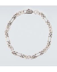 Saint Laurent - Cassandre Chain Bracelet - Lyst