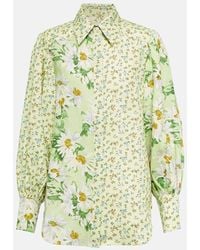 ALÉMAIS - Camicia Astra in lino con stampa floreale - Lyst