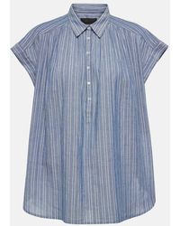 Nili Lotan - Bluse Normandy Aus Baumwolle - Lyst