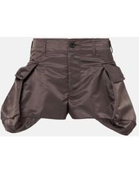 Sacai - Technical Twill Cargo Shorts - Lyst