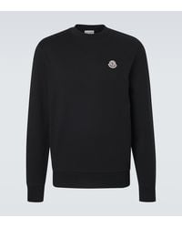 Moncler - Archivio Cotton Jersey Sweatshirt - Lyst