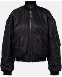 Balenciaga - Standard Technical Satin Bomber Jacket - Lyst