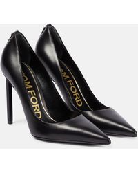 Tom Ford - T Screw 105 Leather Pumps - Lyst