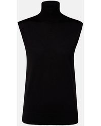 TOTEME - Chaleco De Lana Y Seda - Lyst