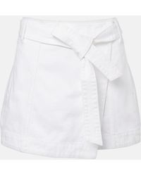Veronica Beard - Agee Cotton-Blend Skort - Lyst