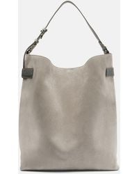 Brunello Cucinelli - Essence Monili Large Suede Tote Bag - Lyst