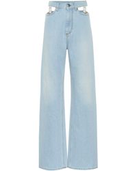 maison margiela wide leg jeans