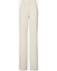 JOSEPH - Milano Mid-Rise Straight Pants - Lyst