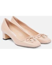 Jimmy Choo - Elme 45 Leather Pumps - Lyst