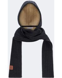 Ruslan Baginskiy - Striped Wool-Blend Hood - Lyst