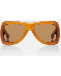 Saint Laurent - Sl 902 Howl Oversized Sunglasses - Lyst