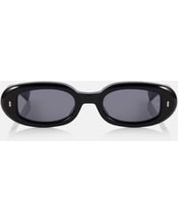 Jacques Marie Mage - Besset Oval Sunglasses - Lyst