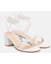 Gianvito Rossi - 60 Leather Sandals - Lyst