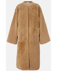 The Row - Narol Shearling Coat - Lyst