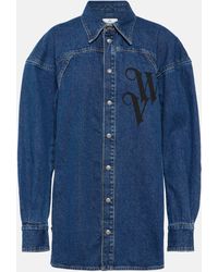 Vivienne Westwood - Logo Denim Shirt - Lyst