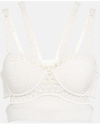 Jonathan Simkhai - Top Cropped Liana A Coste - Lyst