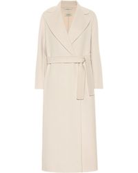 Max Mara Poldo Wool Coat - Grey