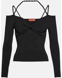 Altuzarra - Ribbed-Knit Cutout Top - Lyst