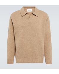 Nanushka - Jauro Wool-blend Polo Sweater - Lyst