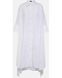 JOSEPH - Dania Cotton Poplin Shirt Dress - Lyst
