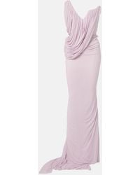Maticevski - Systema Draped Jersey Gown - Lyst